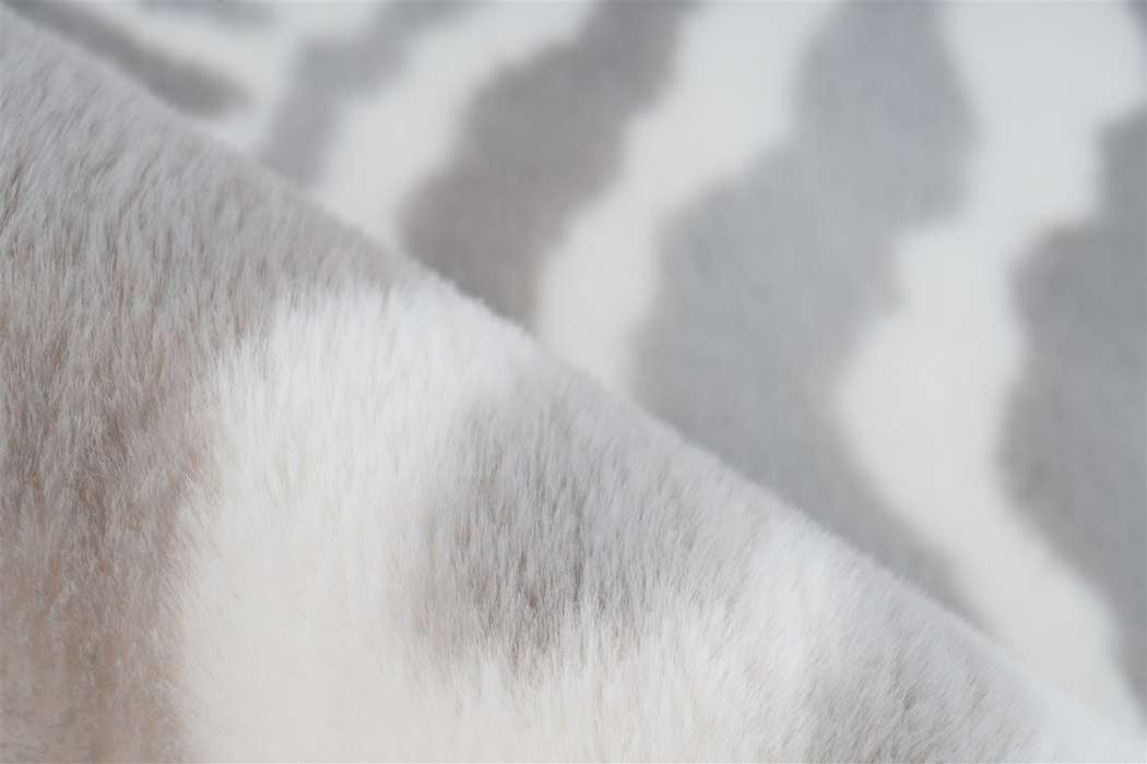 Rabbit Animal 400 grijs/wit 120x160cm - Afbeelding 3