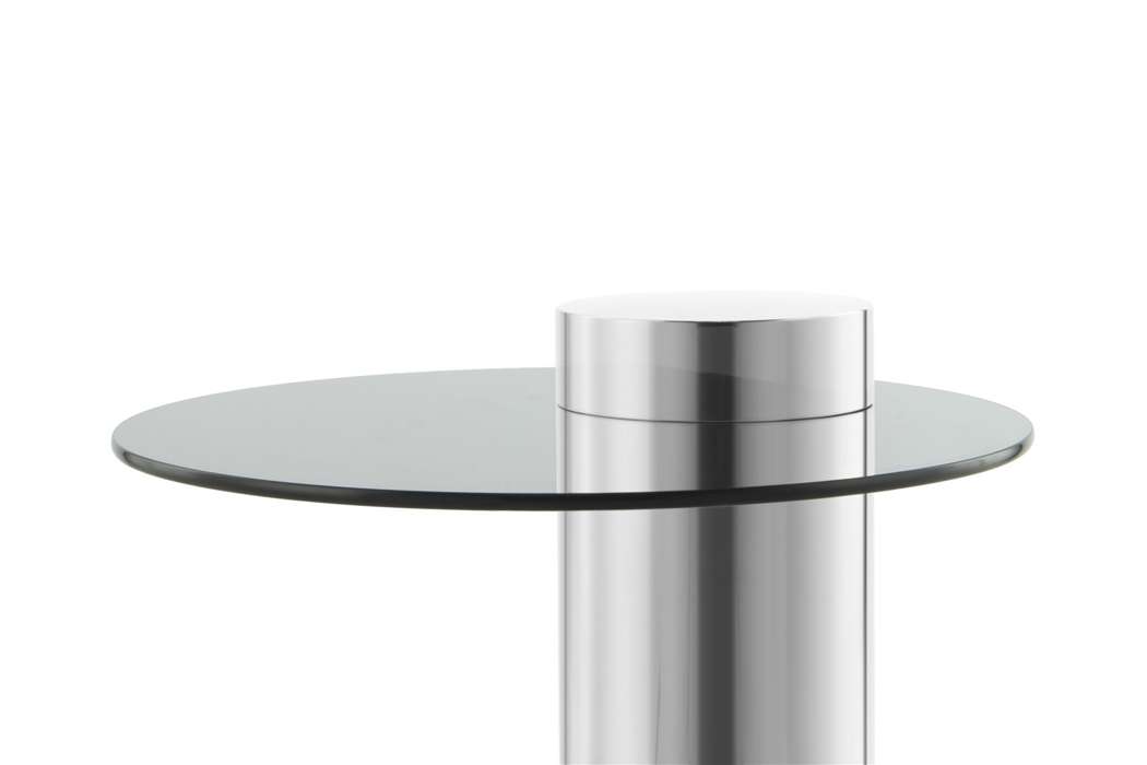 Side table Ontario 125 silver / gray - Afbeelding 4