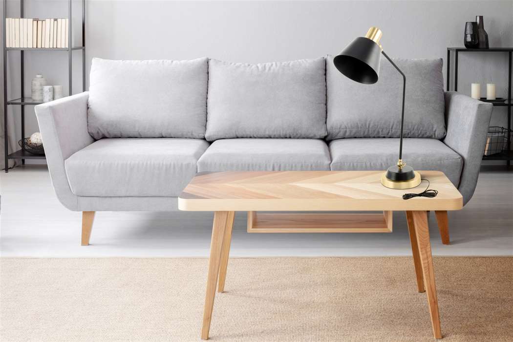 Tafellamp Triumph 125 goud/zwart - Afbeelding 2