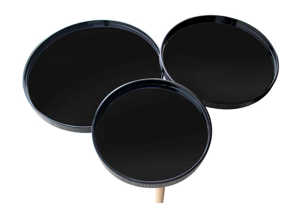 Bijzettafel Butler 110 zwart - Afbeelding 3