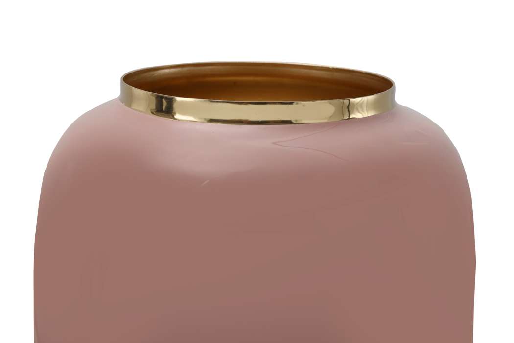 Vaas Art Deco 545 roze/goud - Afbeelding 3