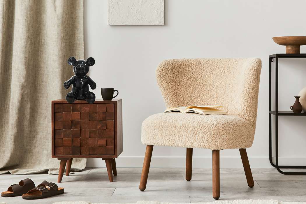 Sculptuur Teddy Bear 125 zwart - Afbeelding 2