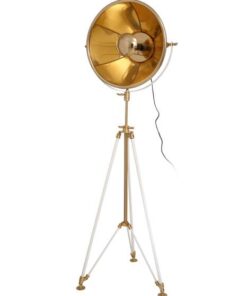Vloerlamp Bowie 125 beige/goud/wit