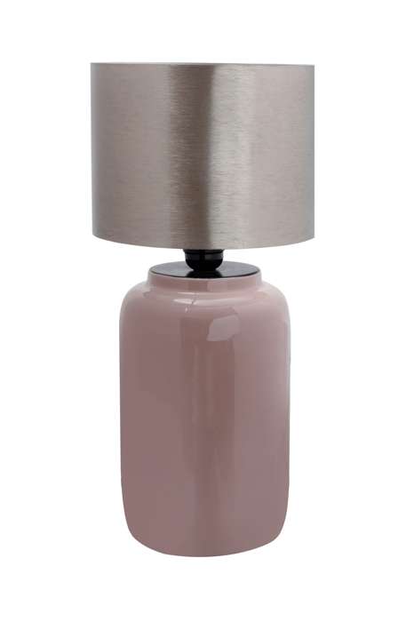 Table lamp Art Deco 625 old pink / silver