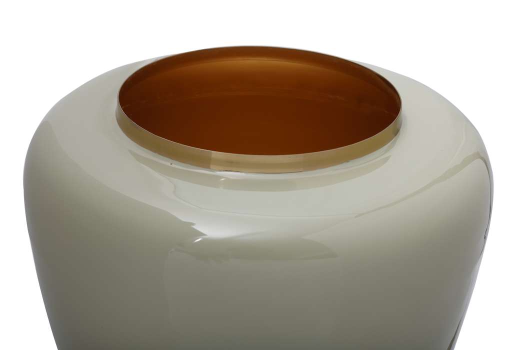 Vaas Art Deco 125 mint/goud - Afbeelding 3