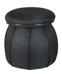 Alternative view of Stool Corin 145 anthracite / graphite