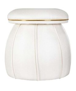 Stool Corin 145 Ivory / Gold