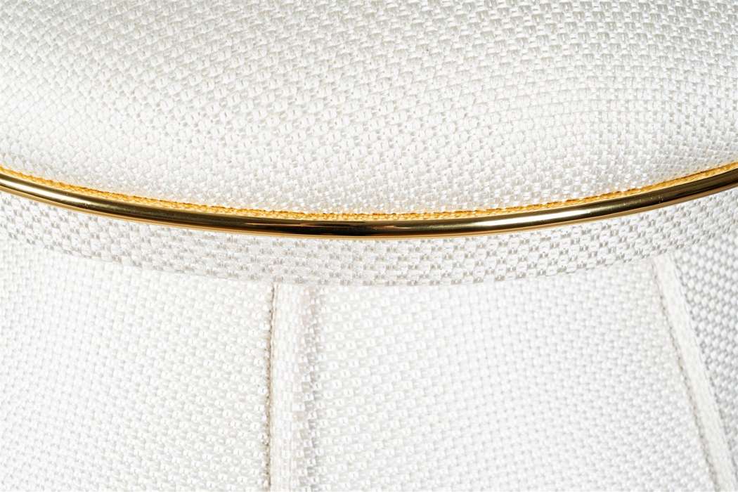 Stool Corin 145 Ivory / Gold - Afbeelding 4