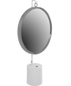 Table mirror Eleganca 325 white / silver