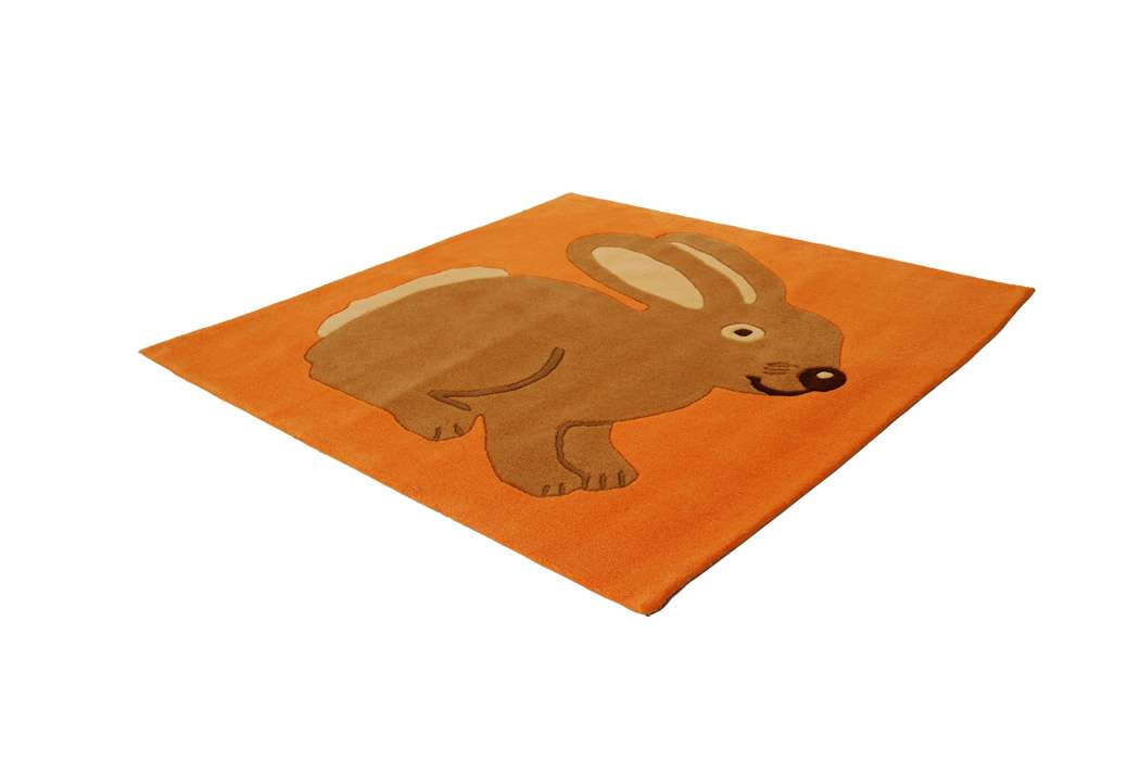 Joy 295 oranje 130x130cm - Afbeelding 4