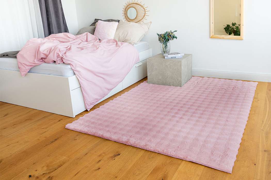 Hailey 125 roze 160x230cm - Afbeelding 2
