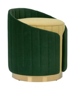 Stool Corvin 125 Curry / Green