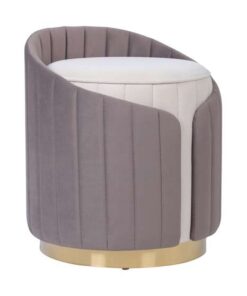 Stool Corvin 125 Ivory / Taupe