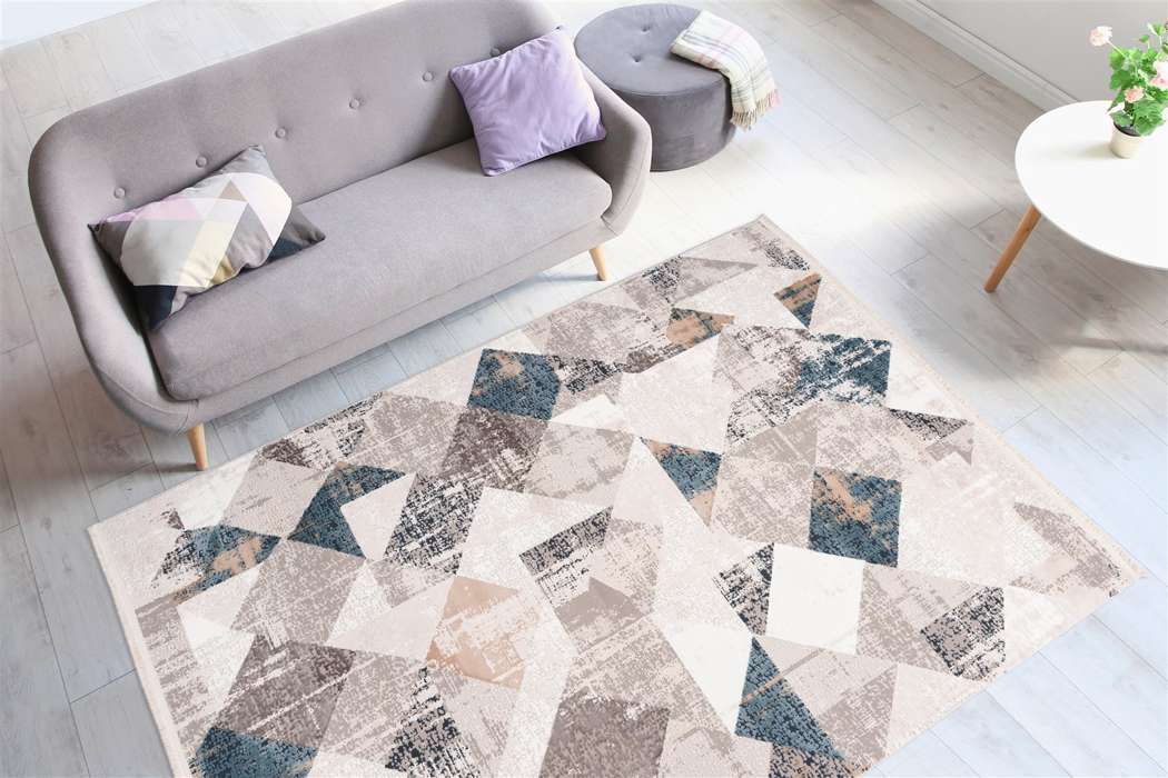 Acropolis 225 grijs/blauw 80x150cm - Afbeelding 2