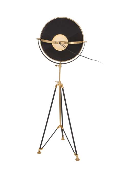 Vloerlamp Bowie 125 zwart/goud - Afbeelding 4