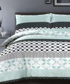 Alternative view of Dekbed Gisele 100-GB multi / groen 140cm x 200cm / 50cm x 75cm