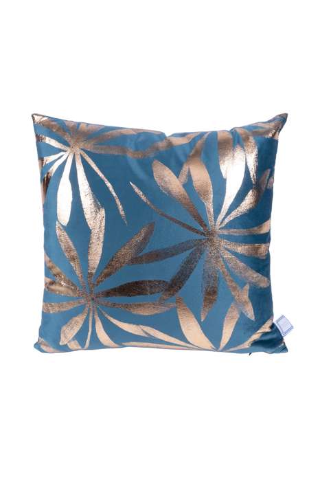 Decorative cushion Prisma 425 set of 2 petrol/gold - Afbeelding 2