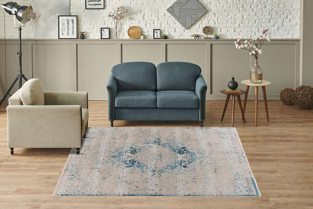 Milan 225 blauw 80x150cm - Afbeelding 2