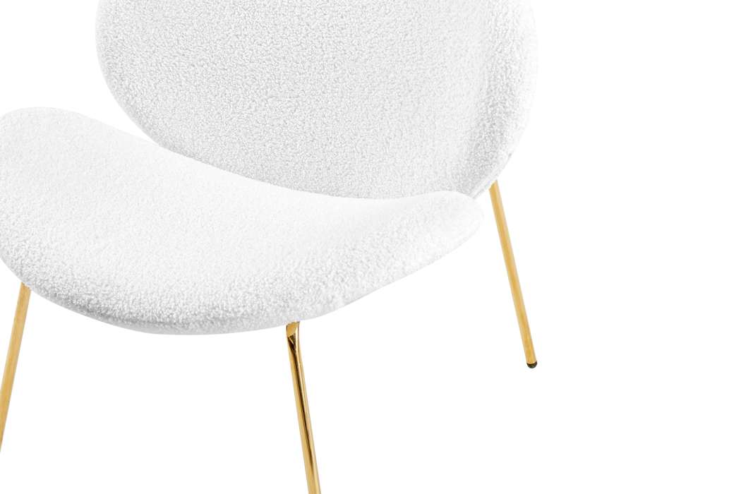 Chair Jaden 125 set of 2 white / gold - Afbeelding 3