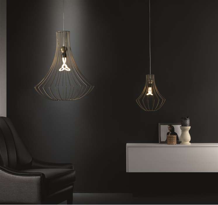 Hanglamp Chiara 110 goud - Afbeelding 2