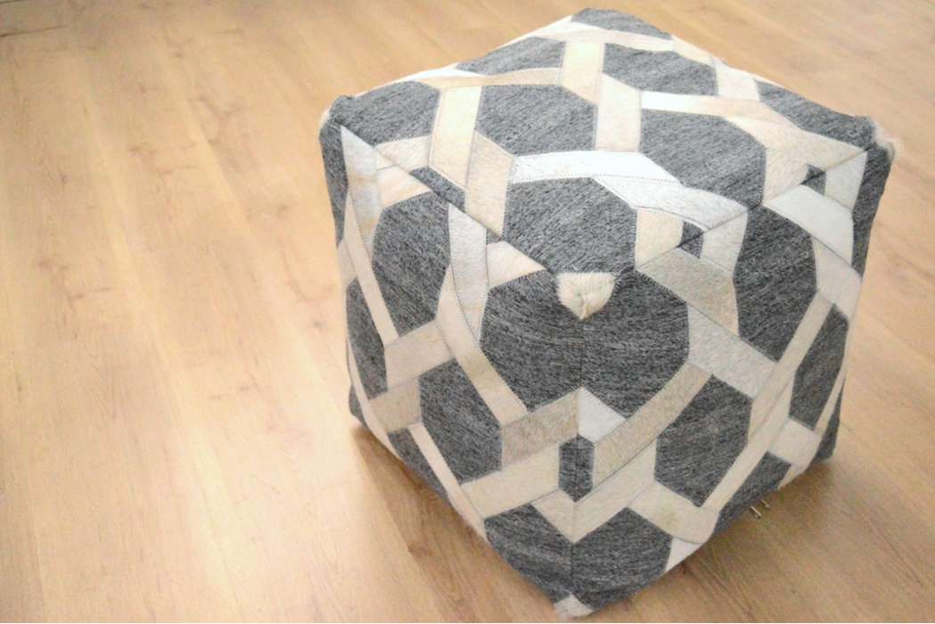 Chimera poef 125 grijs 45cm x 45cm - Afbeelding 2
