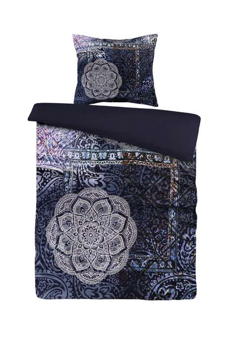 Dekbed Medley 125-FR multi / blauw 140cm x 200cm