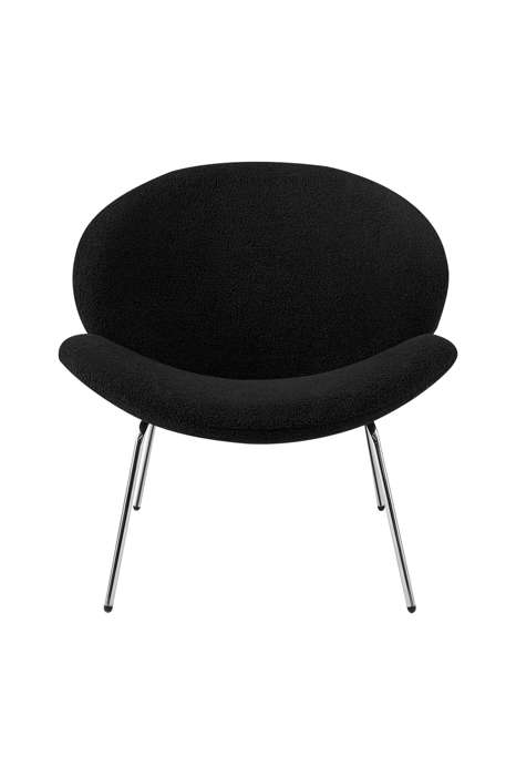 Jaden 125 Chair Set of 2 Black / Silver - Afbeelding 2