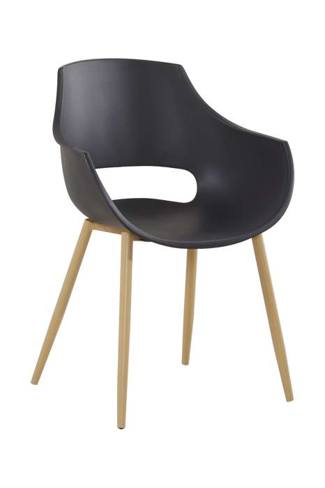 Stoel Alice 110 set van 4 zwart