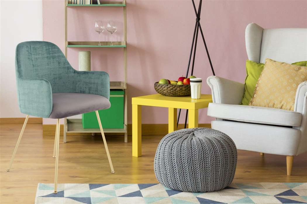 Arm Chair Richard 525 green / grey - Afbeelding 2