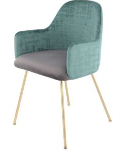 Arm Chair Richard 525 green / grey