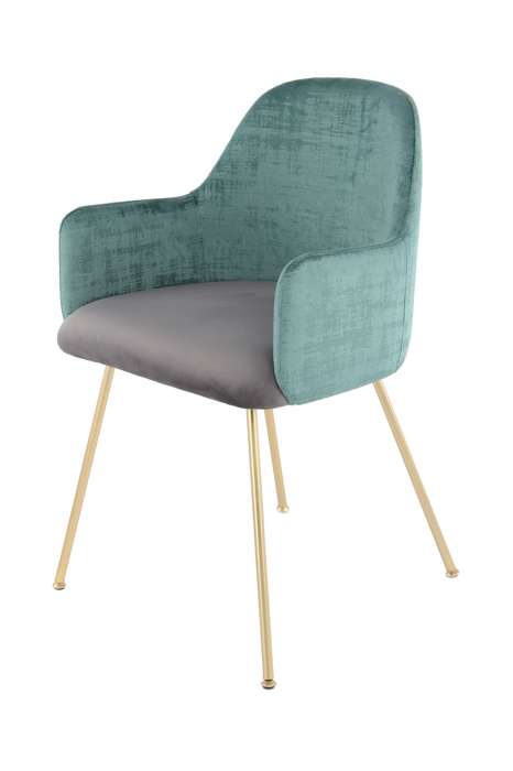 Arm Chair Richard 525 green / grey