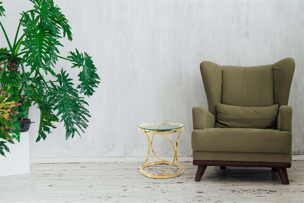 Sidetable Weyda 125 helder/goud - Afbeelding 2