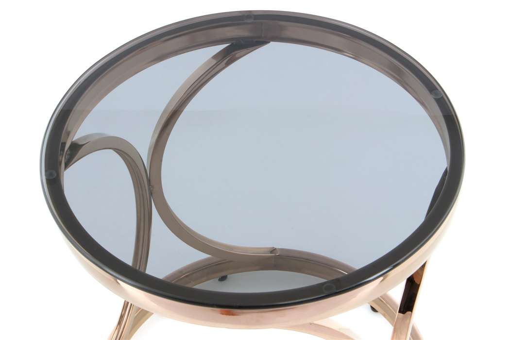 Sidetable Weyda 125 grijs/goud - Afbeelding 3