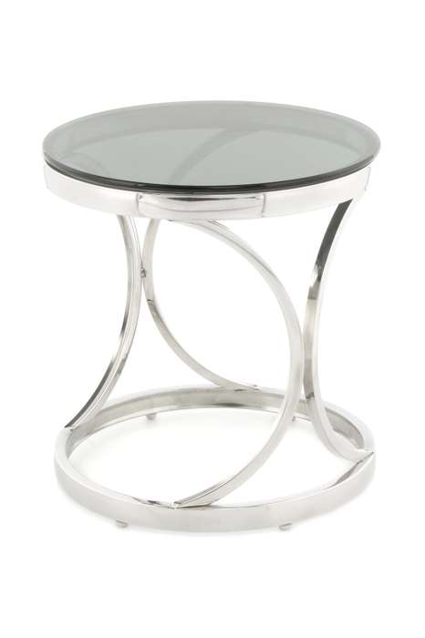 Sidetable Weyda 125 zwart/zilver