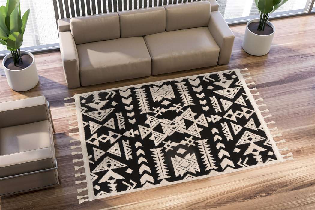 Lovis 225 zwart 120x170cm - Afbeelding 2
