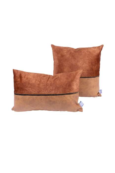 Decorative cushion Picco 125 set of 2 Terra / Coffee