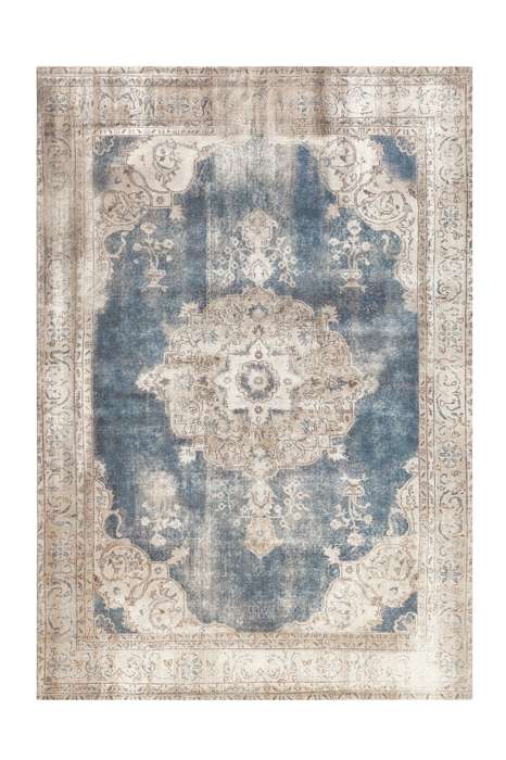 Vintage 8400 creme/blauw 200x290cm