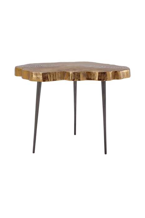 Sidetable Wood Art 225 goud