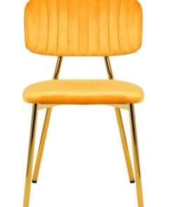 Chair Giselle orange/yellow