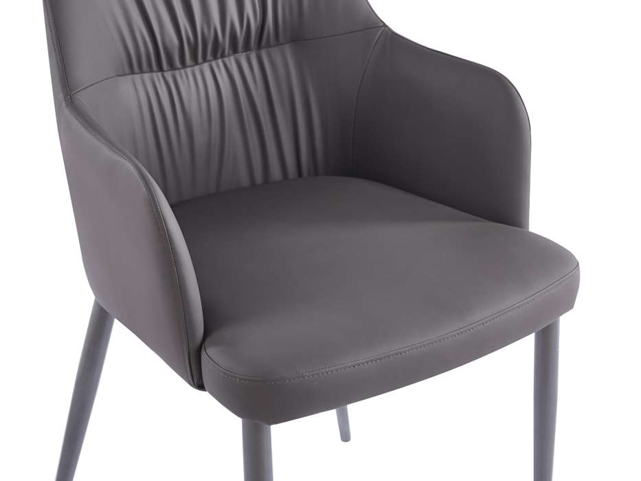 Dining Chair Merit 125 2er-Set anthracite - Afbeelding 3