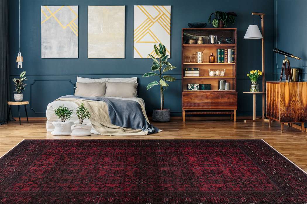 Toska 525 donkerrood 240x330cm - Afbeelding 2