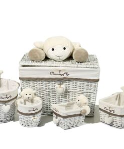 Manden set Schaap 202 grijs/wit