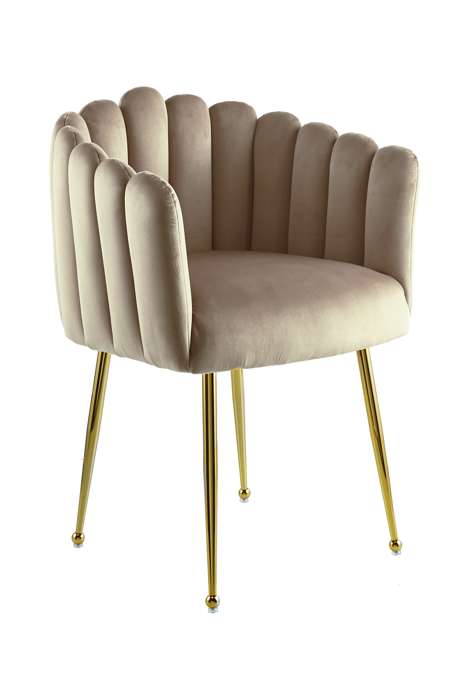Chair Mucha 100 Beige - Afbeelding 2