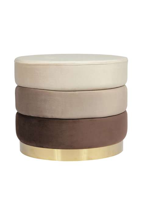 Hocker Matilda 325 bruin / Multi