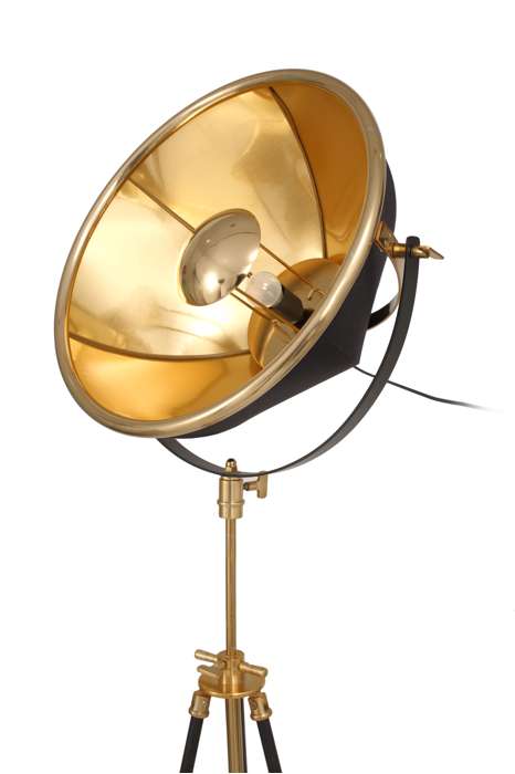 Vloerlamp Bowie 125 zwart/goud - Afbeelding 3