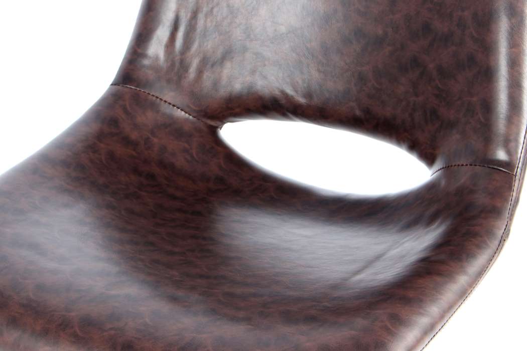 chair Josephine 325 set of 2 dark brown - Afbeelding 3