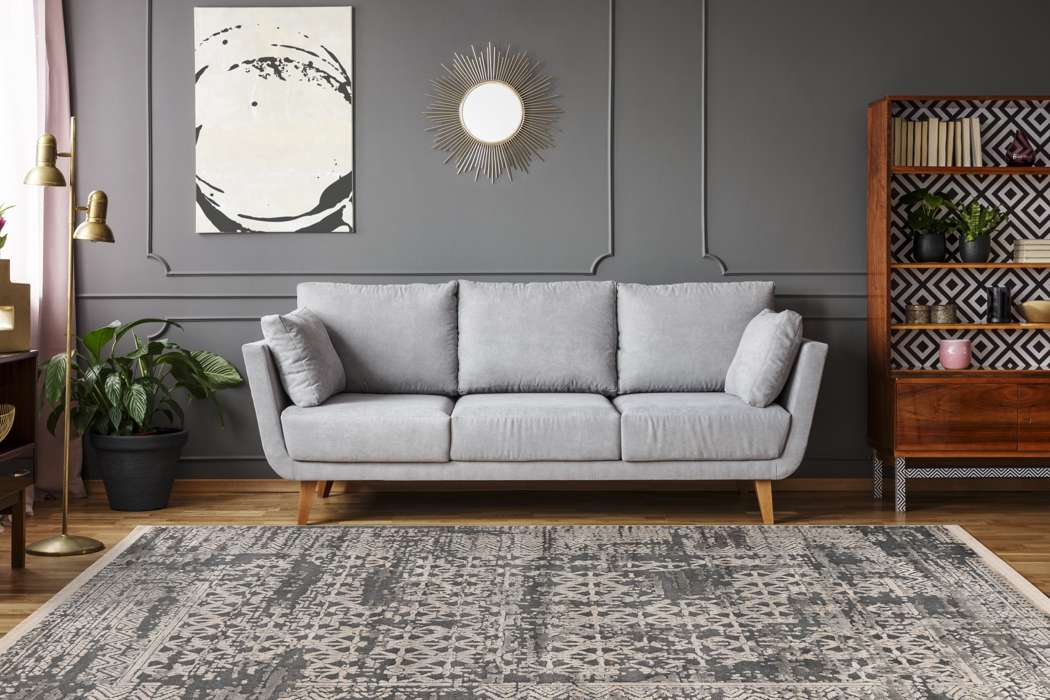 Adela 325 grijs 80x150 cm - Afbeelding 2