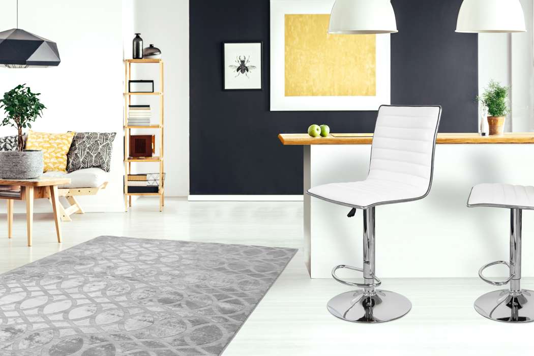 Barstool Midnight 625 set 2 white - Afbeelding 2