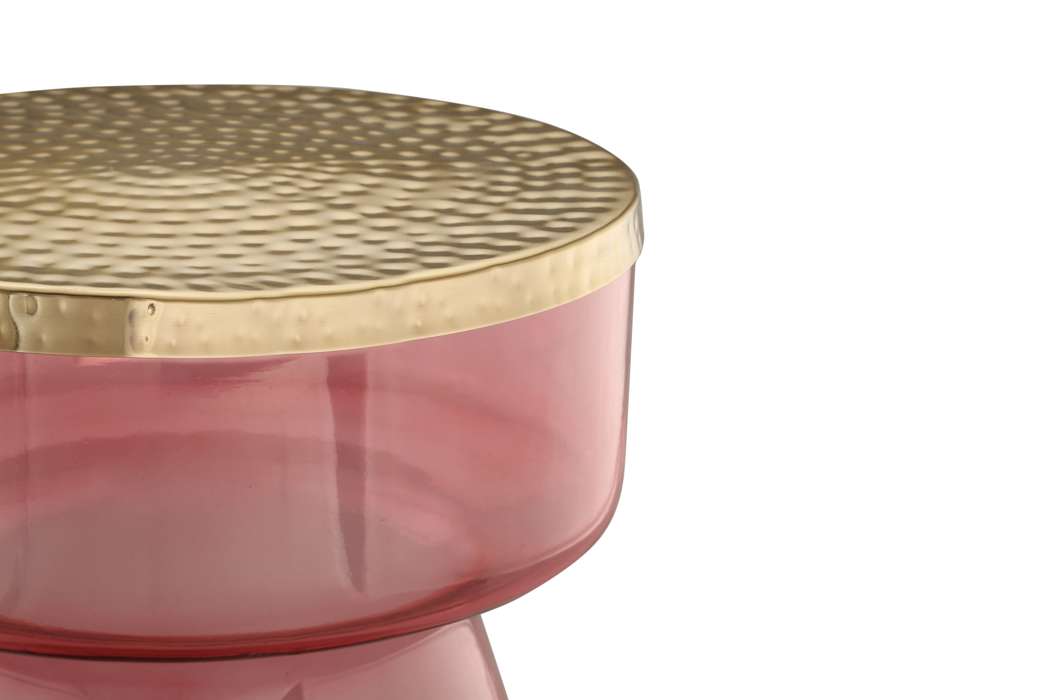 Sidetable Roman 125 rose/goud - Afbeelding 3