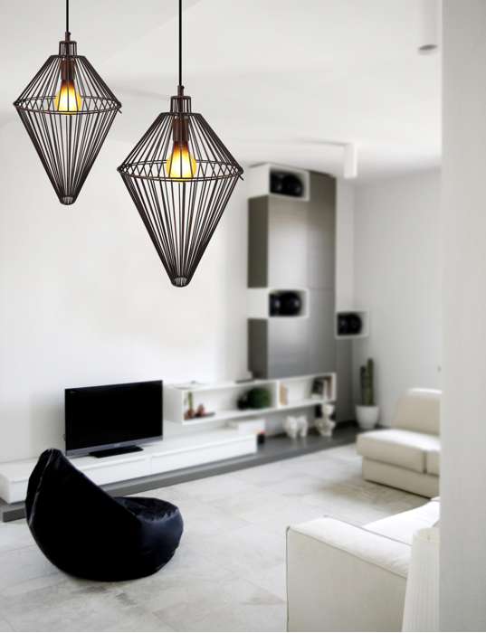 Hanglamp Delta koper - Afbeelding 2